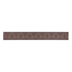Pimpernel William Morris -Dark Brown Grosgrain Rib Grosgrain Ribbon