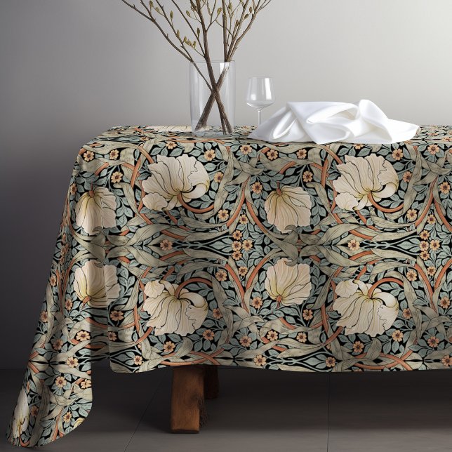 Pimpernel William Morris Floral Victorian Pattern Tablecloth (Creator Uploaded)