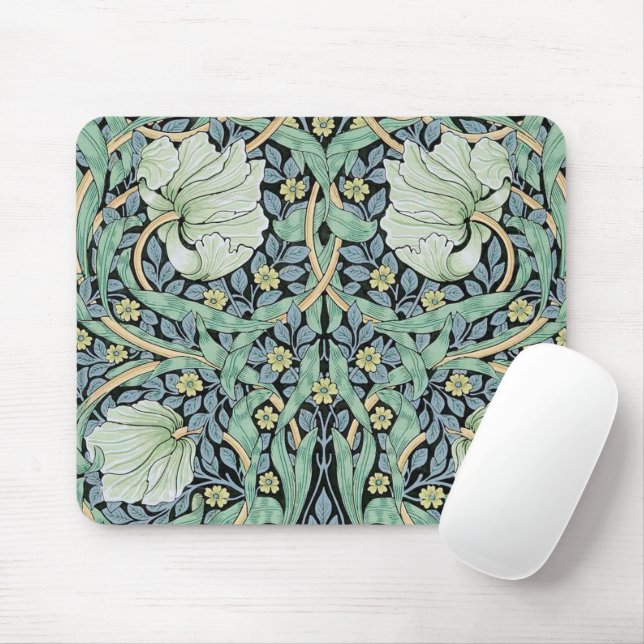 Pimpernel, William Morris Mouse Pad (With Mouse)