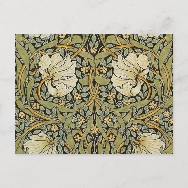 Pimpernel William Morris Postcard (Front)