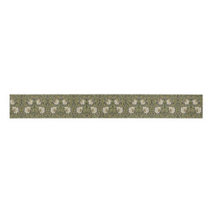 Pimpernel William Morris -SAGE Olive Grosgrain Rib Grosgrain Ribbon