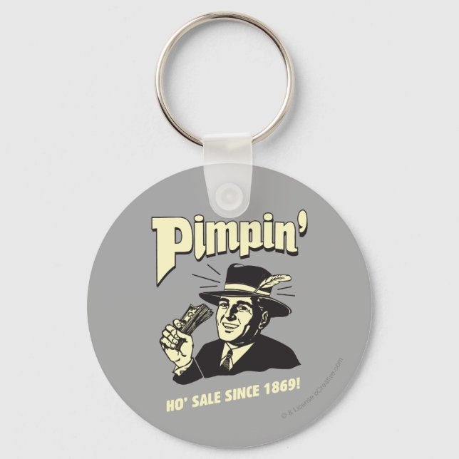Pimpin': Ho Sale Keychain (Front)