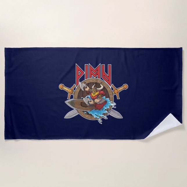 Pimu Beach Towel (Front)