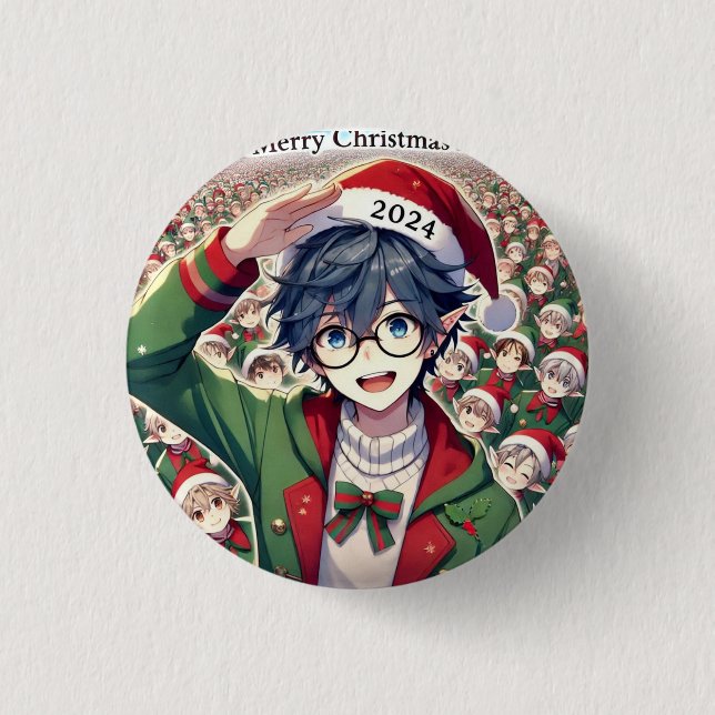 Pin Christmas Character (Front)