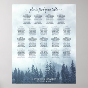 Pin de bois bleu 19 Tableau Mariage