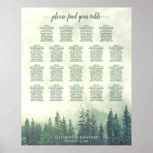 Pin de bois vert 19 Tableau Mariage