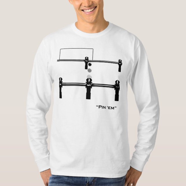 Pin 'em! T-Shirt (Front)