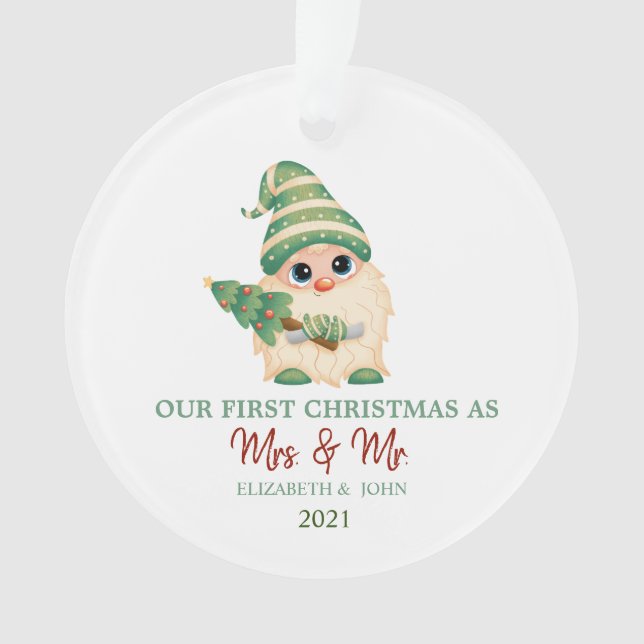 Pin Gnome Notre Premier Noël (devant)