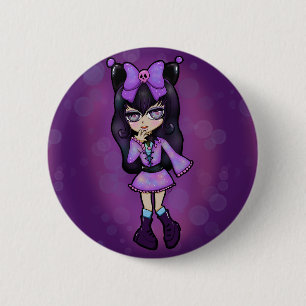 Pin Kuromi Chibi