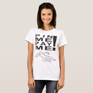 Pin Me Pay Me Wwf Al Snow Blue Meanie Gillberg Squ T-Shirt