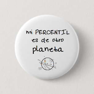 Pin of percentile is of another planet