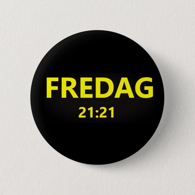 Pin of skam Fredag 21:21 (Front)