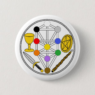 Pin-On Badge - Ceremonial Magick 2 Inch Round Button