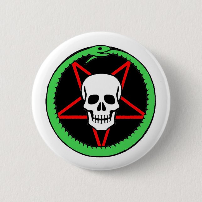 Pin-On Badge - Dark Arts 2 Inch Round Button (Front)