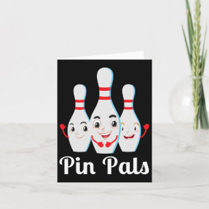 Pin Pals Bowling Shirt Bowl Shirt Bowling League B Card
