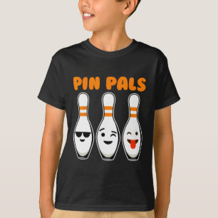 Pin Pals Cute Funny Bowling T-Shirt