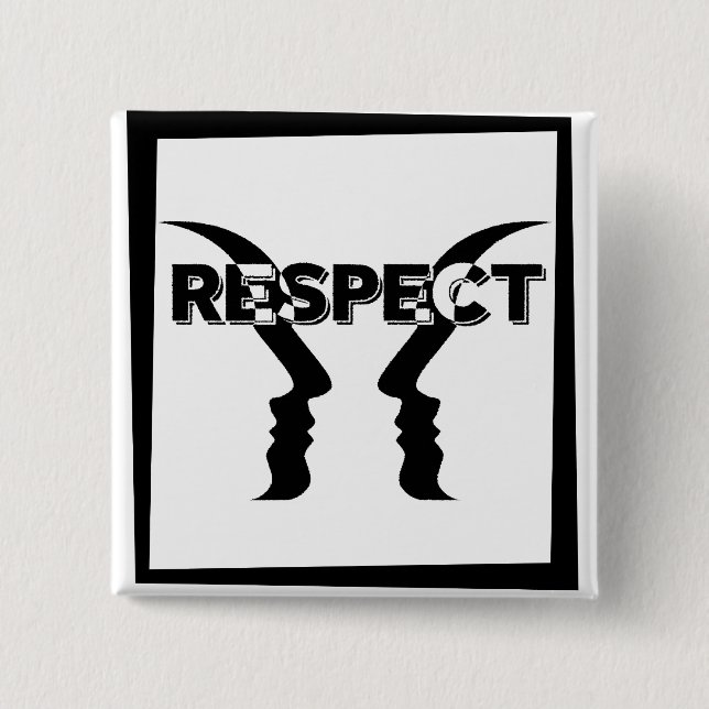 Pin reivindicativo de respeto entre personas. (Front)