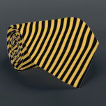 Pin Stripe Black & Gold | DIY Colour Tie<br><div class="desc">Tie. Pinstripe Black | DIY Background Colour. Choose any colour you like. ⭐This Product is 100% Customizable. Graphics and / or text can be added, deleted, moved, resized, changed around, rotated, etc... 99% of my designs in my store are done in layers. This makes it easy for you to resize...</div>