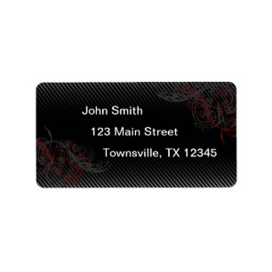 Pin Stripe Label