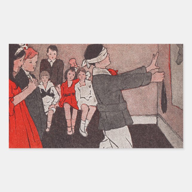 Pin the tail Donkey Sticker (Front)