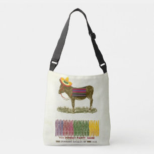 Pin the tail on the Donkey Crossbody Bag