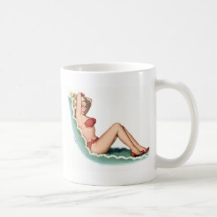 pin up coffee mug