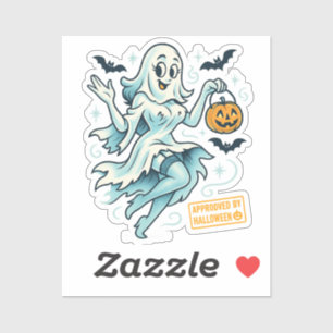 Pin-Up Ghost Girl – Spooky Cute Halloween