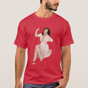 Pin-up Girl, Ouch, it aches! T-Shirt