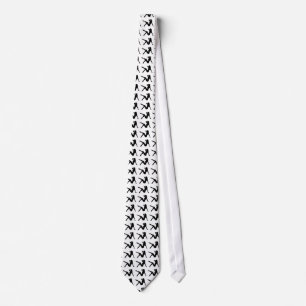 "Pin-Up Girl Silhouette" Tie
