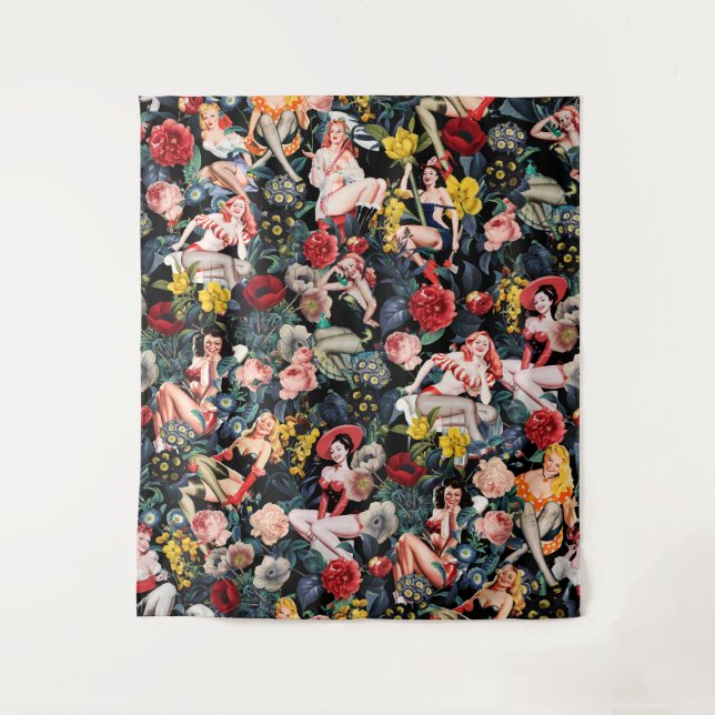 Pin-up III Tapestry (Front)