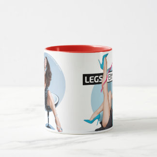 Pin Up Legs Goddess Mug