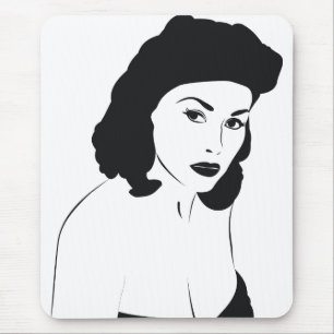Pin Up Mouse Pad