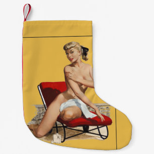Pin-up Small Christmas Stocking
