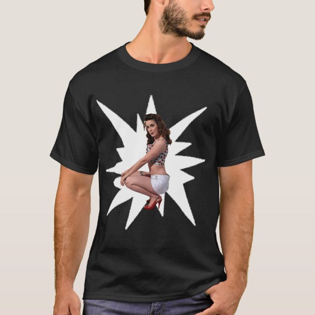 Pin Up Star T-Shirt (Front)