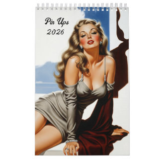 Pin Ups 2026 Calendar