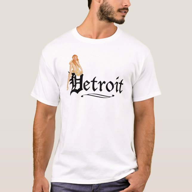 Pin vers le haut de style de Detroit (Devant)