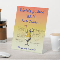 Pina Colada Birthday Party Snacks 