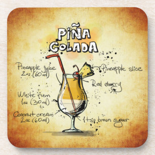 Pina Colada Drink Recipe Stylish & Trendy Coaster