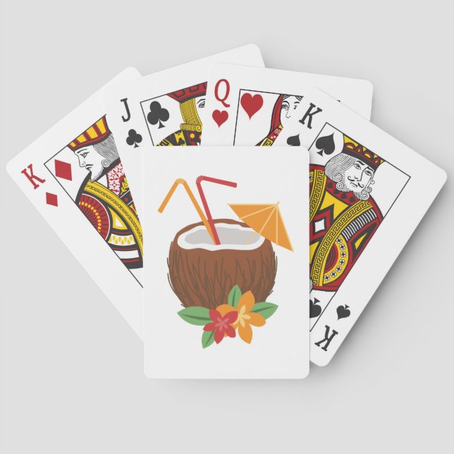 Pina Colada Playing Cards (Back)