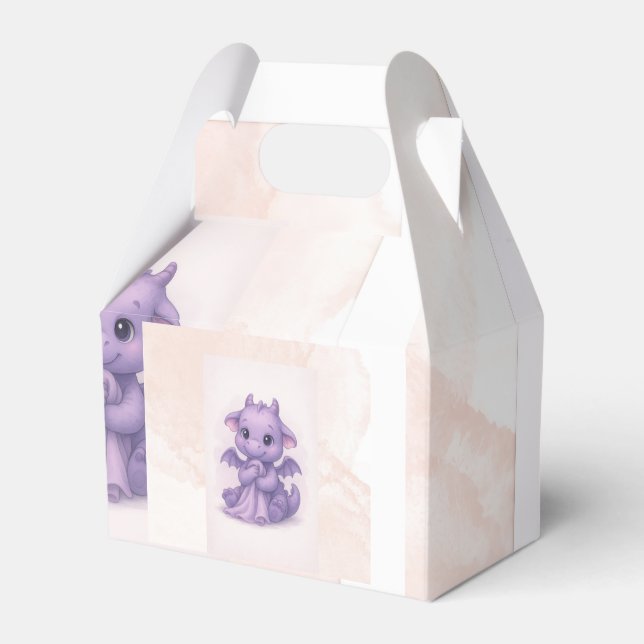 pinata de baby dinosaurio favor box (Front Side)