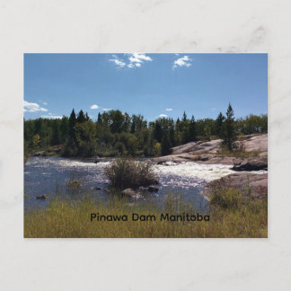 Pinawa Dam Postcard