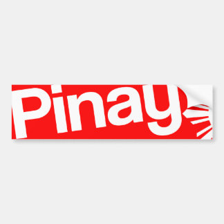 Pinay Bumper Sticker