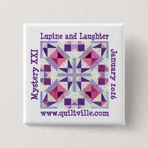 Pinback Button for Lupine and Laughter