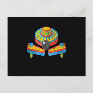 Pinball Arcade Retro Postcard