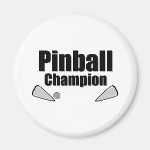 Pinball Champion Magnet