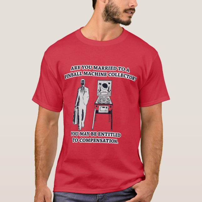 Pinball Compensation T-Shirt (Front)