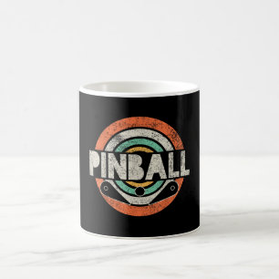 Pinball Game Vintage Coffee Mug
