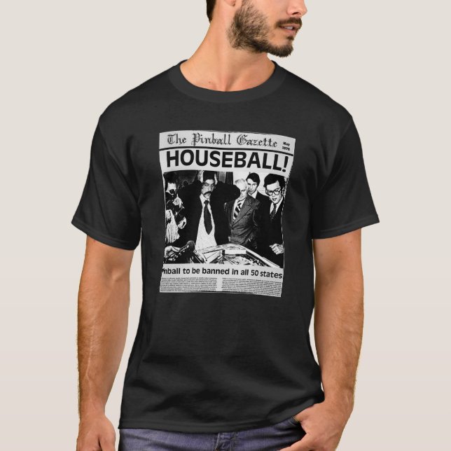 pinball house ball shirt (Front)