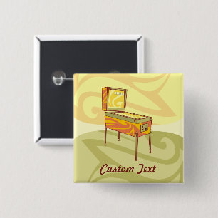 Pinball machine 2 inch square button