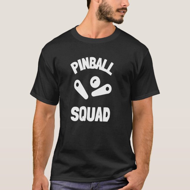 Pinball Machine And Arcade Game Machine  Flipper S T-Shirt (Front)